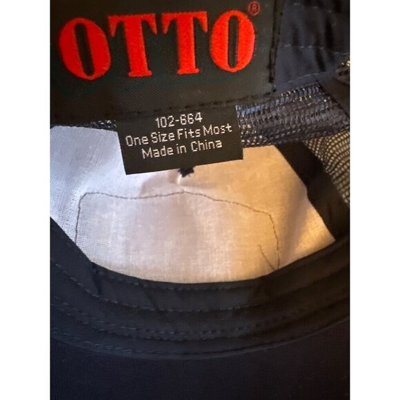 Muletown Roasted Coffee Trucker Hat Otto One Size Fits Most Snapback Navy Mesh C - Picture 5 of 5